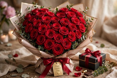 Valentine Day flowers delivery Kampala