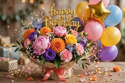 Birthday flowers delivery Kampala